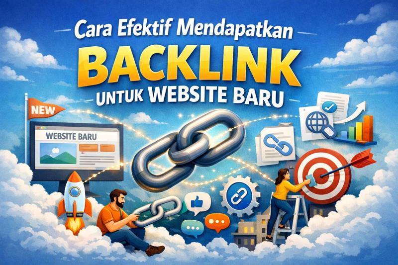 Cara Efektif Mendapatkan Backlink untuk Website Baru