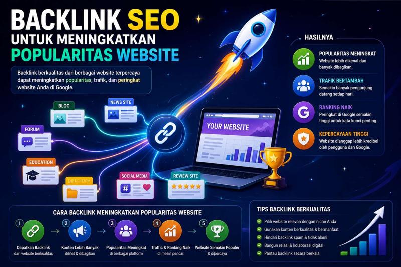 Backlink SEO untuk Meningkatkan Popularitas Website