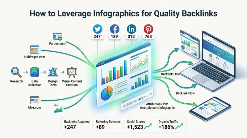Cara Memanfaatkan Infografis untuk Mendapatkan Backlink Berkualitas
