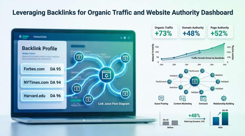 Cara Memanfaatkan Backlink untuk Meningkatkan Trafik Organik dan Otoritas Website