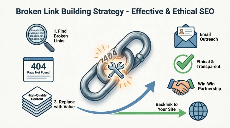 Broken Link Building: Strategi Mendapatkan Backlink yang Efektif dan Etis