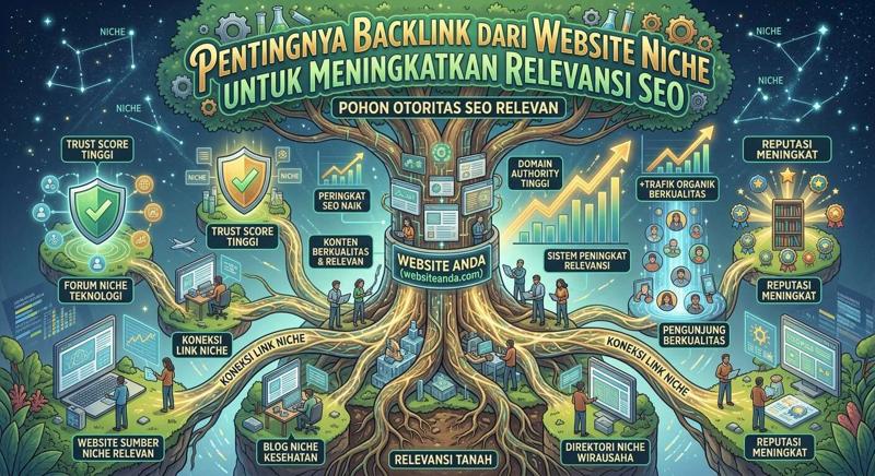 entingnya Backlink dari Website Niche untuk Meningkatkan Relevansi SEO