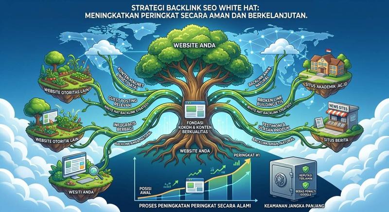 Strategi Backlink SEO White Hat untuk Meningkatkan Peringkat Website Secara Aman